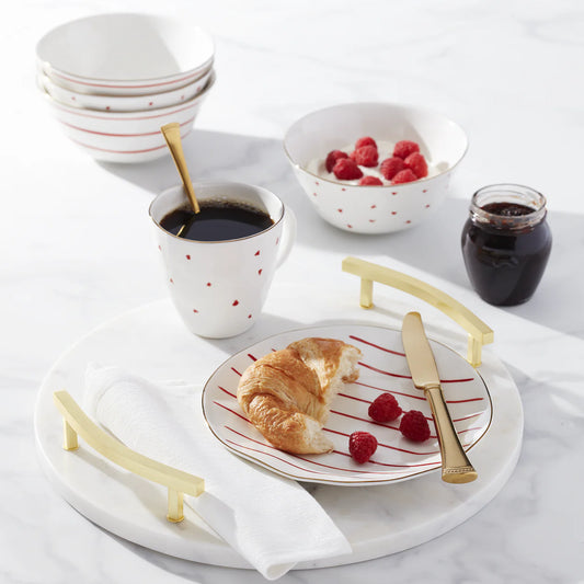 SOFTDEALZ | Garnet Bay 12-Piece Dessert Set